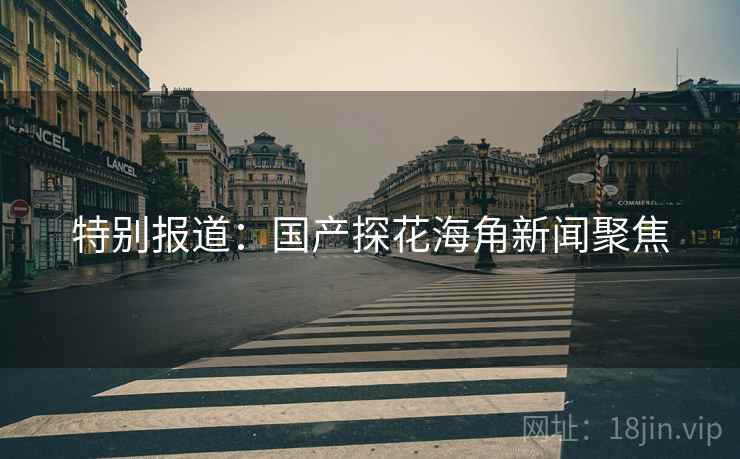 特别报道:国产探花海角新闻聚焦