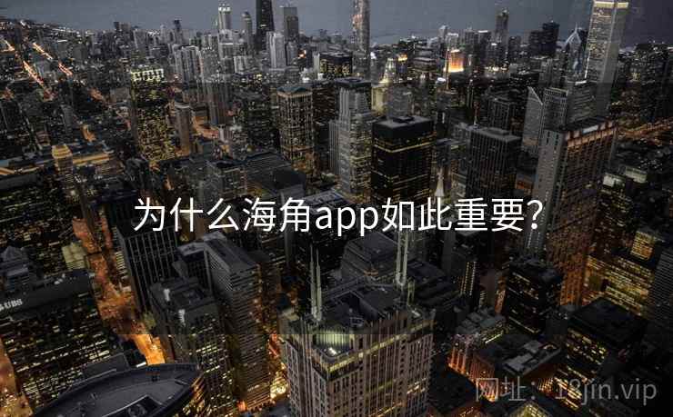 为什么海角app如此重要?