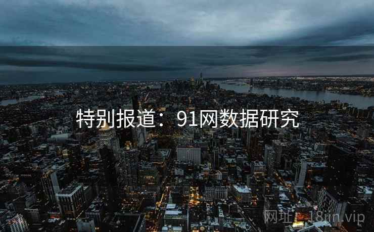 特别报道:91网数据研究