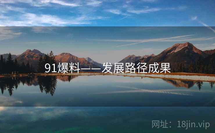 91爆料——发展路径成果