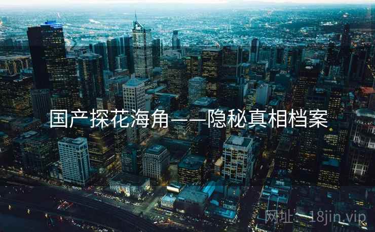 国产探花海角——隐秘真相档案