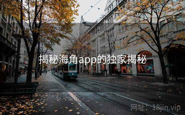 揭秘海角app的独家揭秘